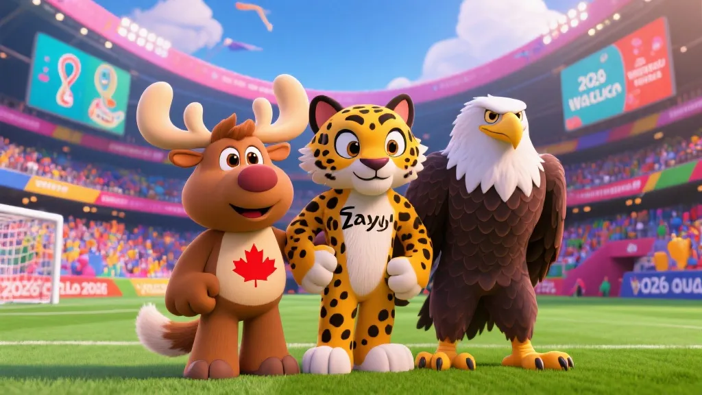 揭秘2026世界杯吉祥物：Maple、Zayu与Clutch背后的文化密码与狂欢寓意